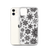 Snowflake Pattern on Silver Case for iPhone®