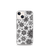 Snowflake Pattern on Silver Case for iPhone®