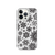 Snowflake Pattern on Silver Case for iPhone®