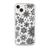 Snowflake Pattern on Silver Case for iPhone®