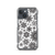 Snowflake Pattern on Silver Case for iPhone®