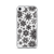 Snowflake Pattern on Silver Case for iPhone®