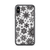 Snowflake Pattern on Silver Case for iPhone®