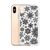 Snowflake Pattern on Silver Case for iPhone®