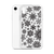 Snowflake Pattern on Silver Case for iPhone®