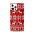 Reindeer and Snowflake Sweater Holiday Pattern Case for iPhone®