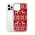 Reindeer and Snowflake Sweater Holiday Pattern Case for iPhone®