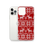 Reindeer and Snowflake Sweater Holiday Pattern Case for iPhone®