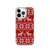 Reindeer and Snowflake Sweater Holiday Pattern Case for iPhone®