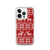 Reindeer and Snowflake Sweater Holiday Pattern Case for iPhone®