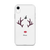 Reindeer Clear Case for iPhone®