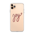 Candycane Joy Clear Case for iPhone®