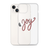 Candycane Joy Clear Case for iPhone®