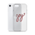 Candycane Joy Clear Case for iPhone®