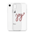 Candycane Joy Clear Case for iPhone®