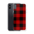 Black and Red Lumberjack Plaid Case for iPhone®