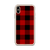 Black and Red Lumberjack Plaid Case for iPhone®