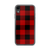 Black and Red Lumberjack Plaid Case for iPhone®