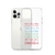 Holiday Quotes Clear Case for iPhone®