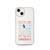 Holiday Quotes Clear Case for iPhone®