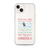 Holiday Quotes Clear Case for iPhone®