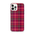 Classic Red Plaid Case for iPhone®