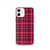 Classic Red Plaid Case for iPhone®