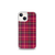 Classic Red Plaid Case for iPhone®