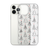 Transparent Holiday Tree Pattern Case for iPhone®