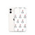 Penguins with Santa Hats Pattern Clear Case for iPhone®