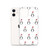 Penguins with Santa Hats Pattern Clear Case for iPhone®