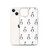 Penguins with Santa Hats Pattern Clear Case for iPhone®