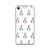 Penguins with Santa Hats Pattern Clear Case for iPhone®