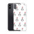 Penguins with Santa Hats Pattern Clear Case for iPhone®