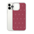 Holiday Tree Pattern on Red Case for iPhone®