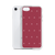 Holiday Tree Pattern on Red Case for iPhone®