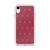 Holiday Tree Pattern on Red Case for iPhone®