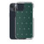 Holiday Tree Pattern on Green Clear Case for iPhone®