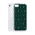 Holiday Tree Pattern on Green Clear Case for iPhone®