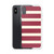 Red and Cream Stripe Holiday Case for iPhone®