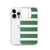 Green Stripe  Case for iPhone®