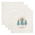 Merry Holiday cloth napkin set