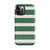 Green and Cream Stripe Tough Case for iPhone®