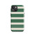 Green and Cream Stripe Tough Case for iPhone®