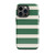 Green and Cream Stripe Tough Case for iPhone®