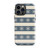 Blue and Cream Snowflake Pattern Tough Case for iPhone®