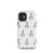 Penguins in Santa Hats Pattern Tough Case for iPhone®