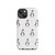 Penguins in Santa Hats Pattern Tough Case for iPhone®