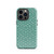 Snowflake Patter on Green Tough Case for iPhone®