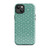 Snowflake Patter on Green Tough Case for iPhone®